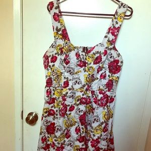 Skulls and Roses dress